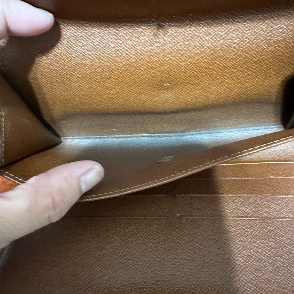 Louis Vuitton Brown Monogram Wallet - Picture 4 of 6